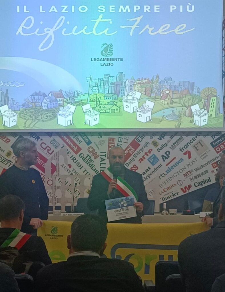 LAZIO ECONOMY - Frosinone premiato al IX Ecoforum