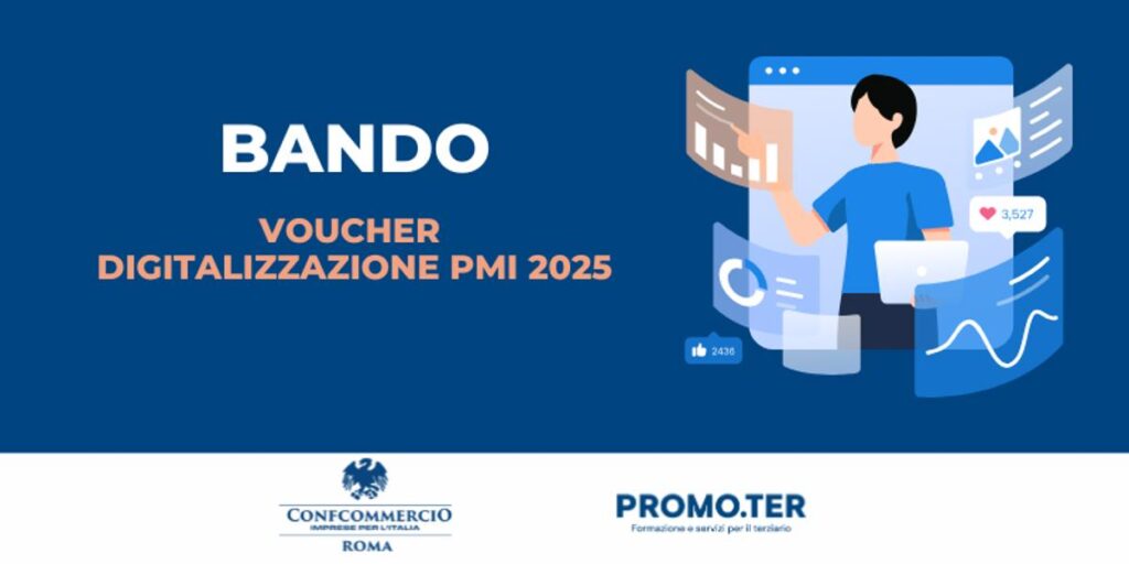 LAZIO ECONOMY - Voucher Digitalizzazione PMI 2025