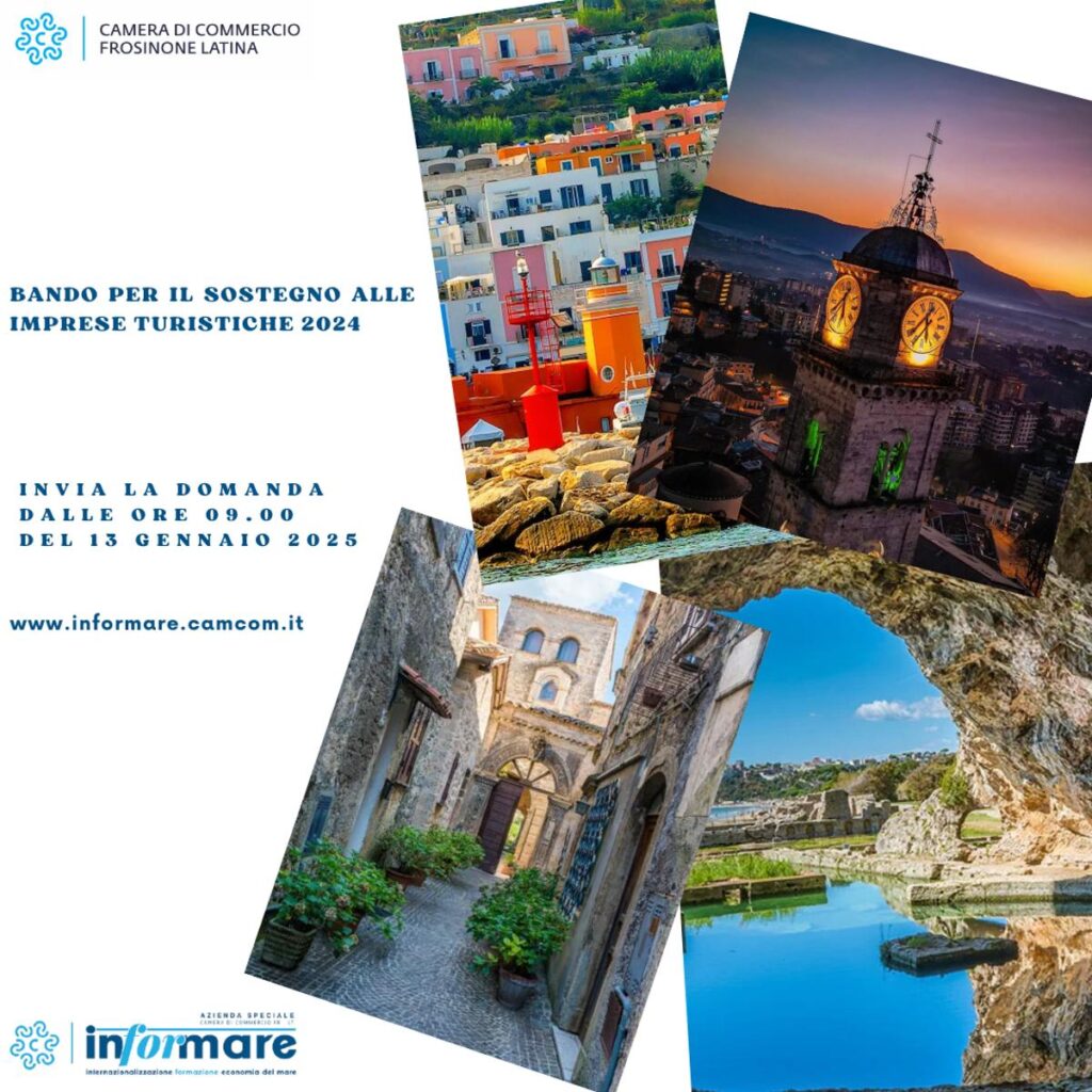 LAZIO ECONOMY - Sostegno alle imprese turistiche, il bando