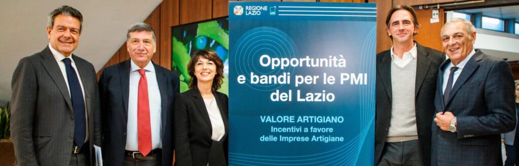 LAZIO ECONOMY - Valore Artigiano: 6 mln per le imprese