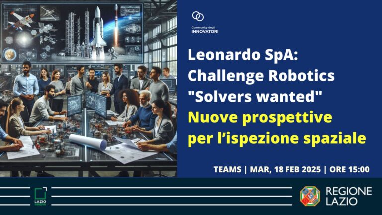 LAZIO ECONOMY - Digital Meeting Leonardo SpA